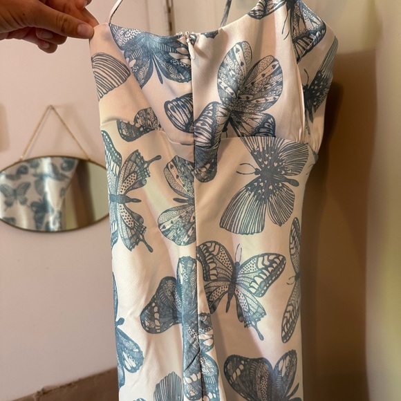 Shekou Butterfly Effect Silk Mini Dress size small - Picture 5 of 6